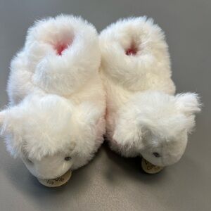 Doudou et Compagnie PariS Lamb Baby Booties Slippers Infant Newborn 0-6 MONTHS